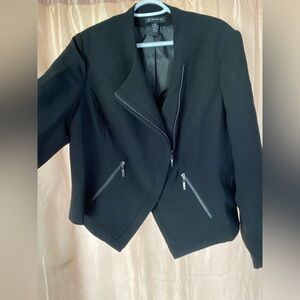 INC Black Blazer 1X
